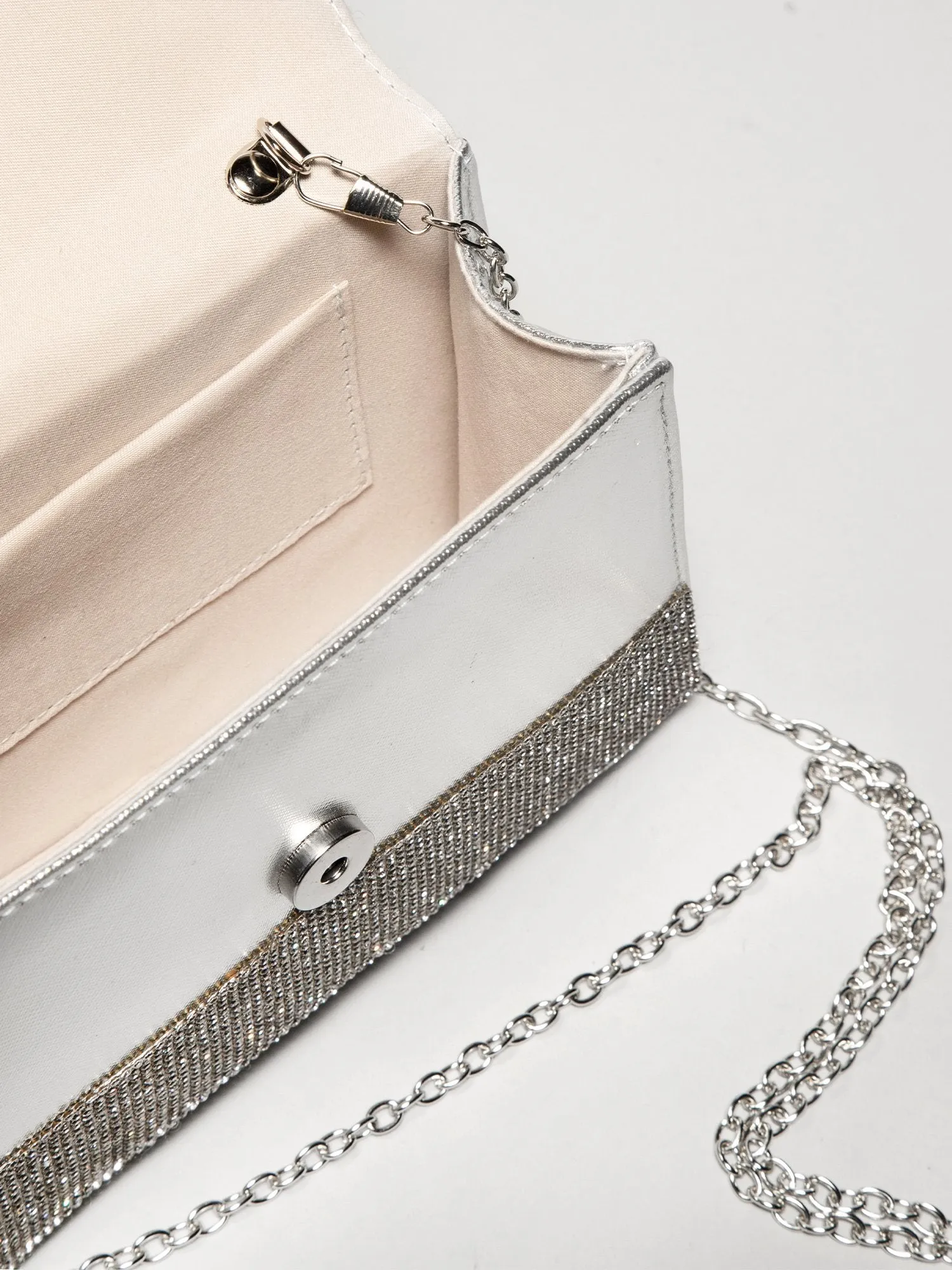 Top Handle Rhinestone Bag