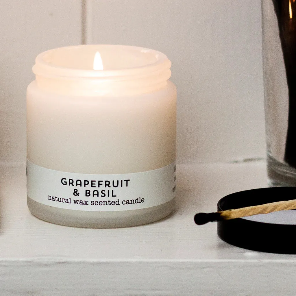 Travel Candle - Grapefruit & Basil