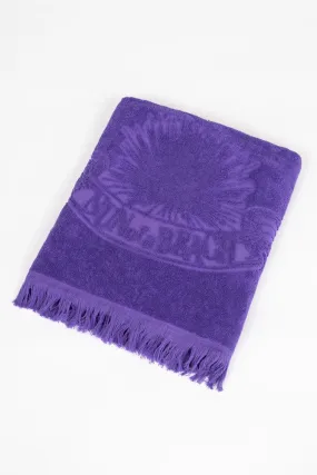 Ultra Violet | Monochrome Beach Towel