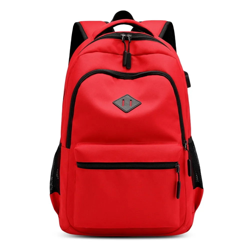 USB Charging Laptop Backpack Large Capacity Travel Bag