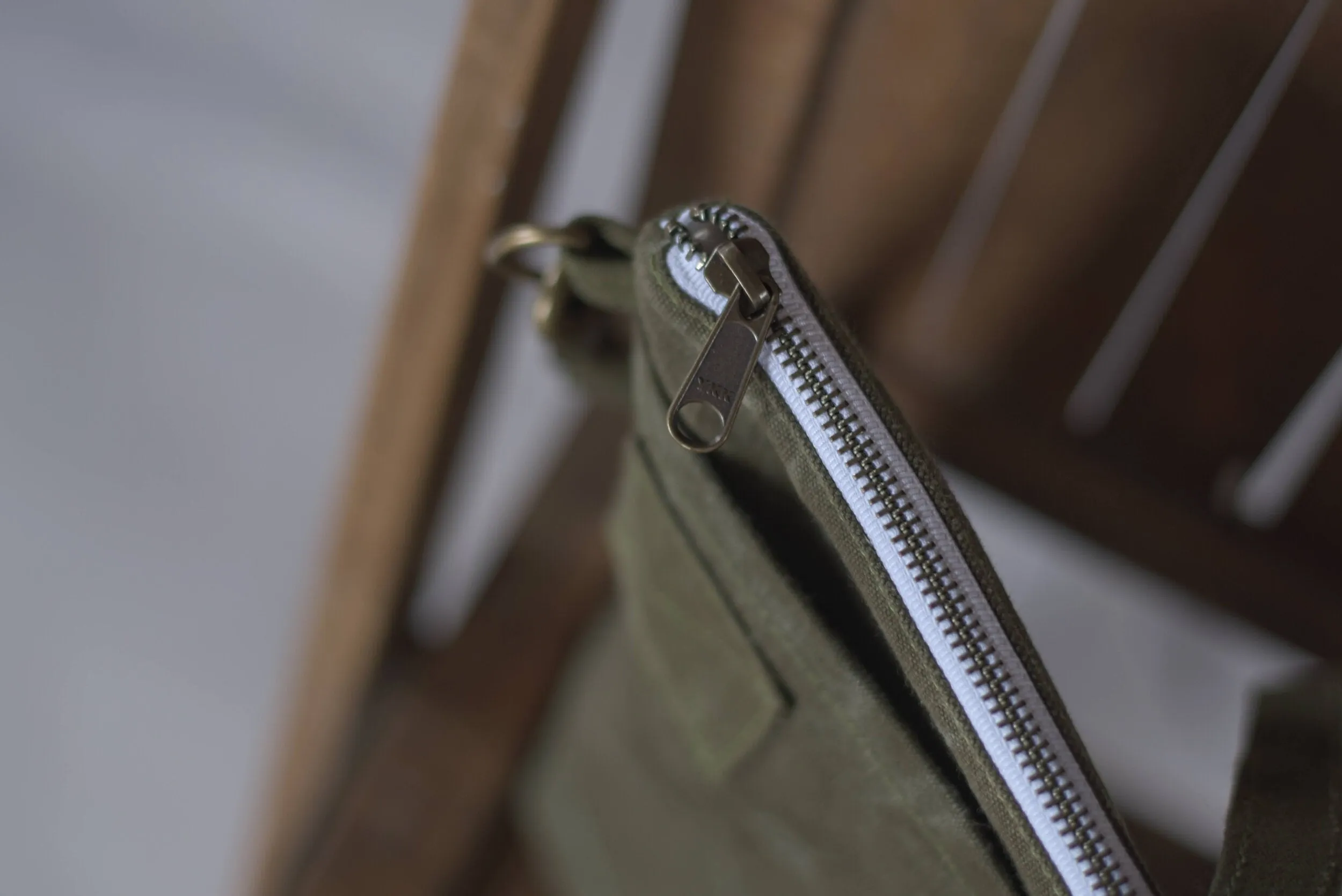 Vintage Army Duffle Crossbody Purse