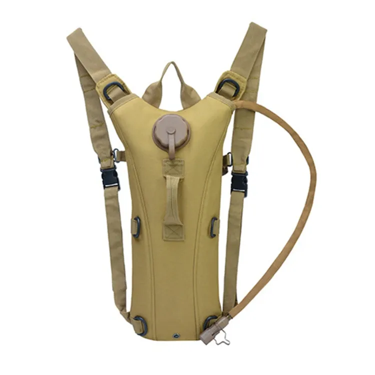 Water Bag Hydration Backpack Outdoor Camping Nylon Camel Water Bladder Bag For Cycling(KHAKI)