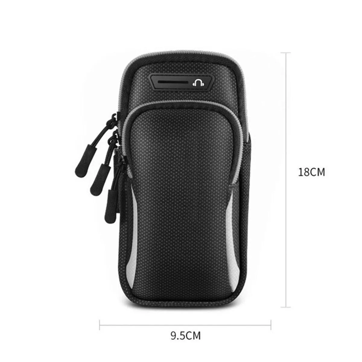 Waterproof & Breathable Phone Arm Bag with Headphone Jack