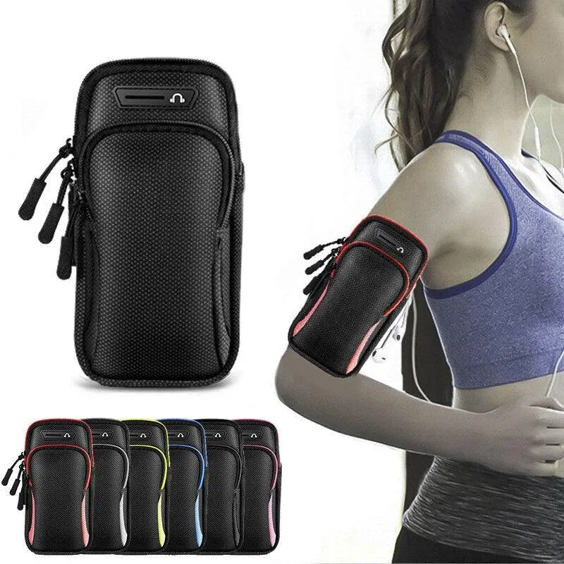 Waterproof & Breathable Phone Arm Bag with Headphone Jack