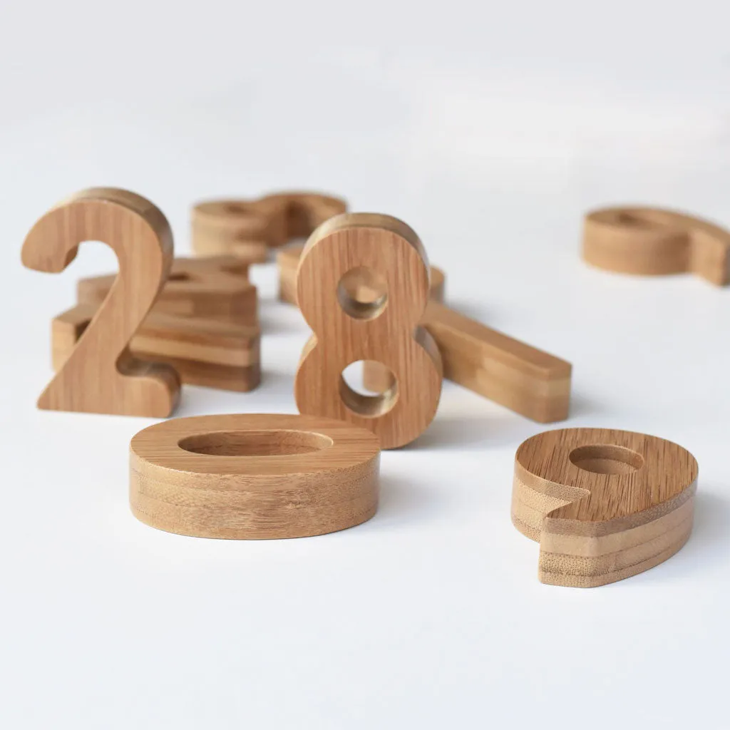 Wee Gallery Bamboo Numbers