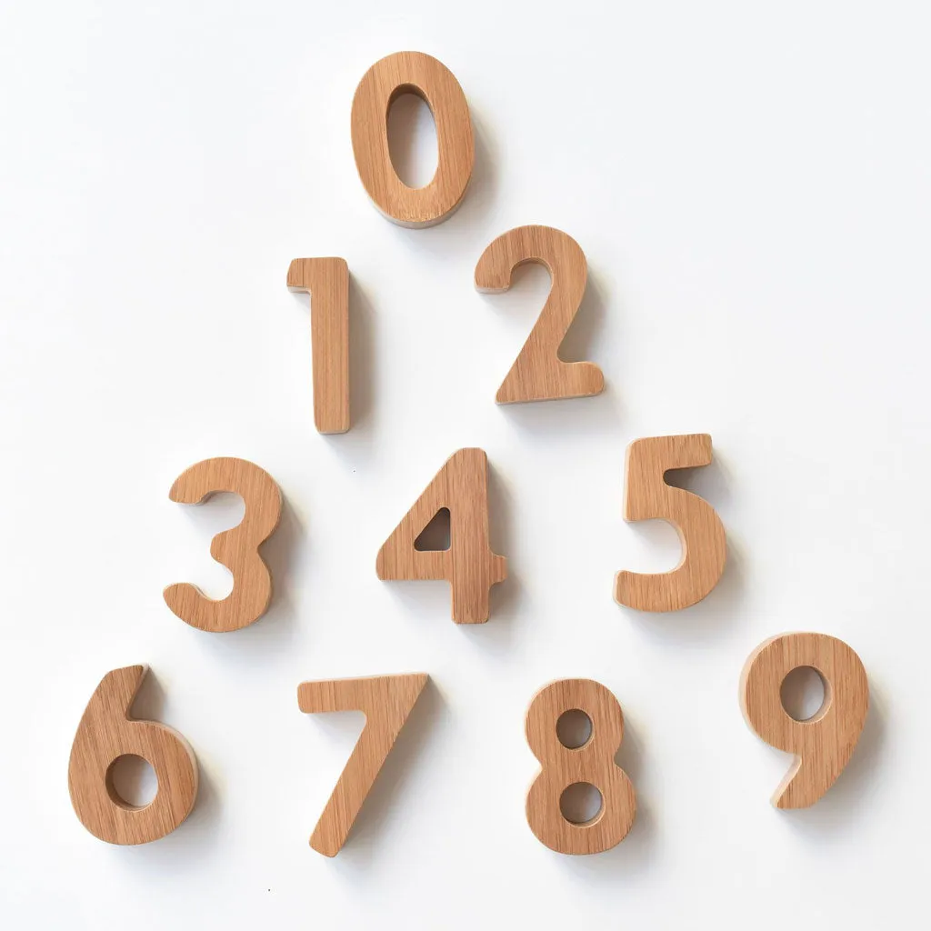 Wee Gallery Bamboo Numbers