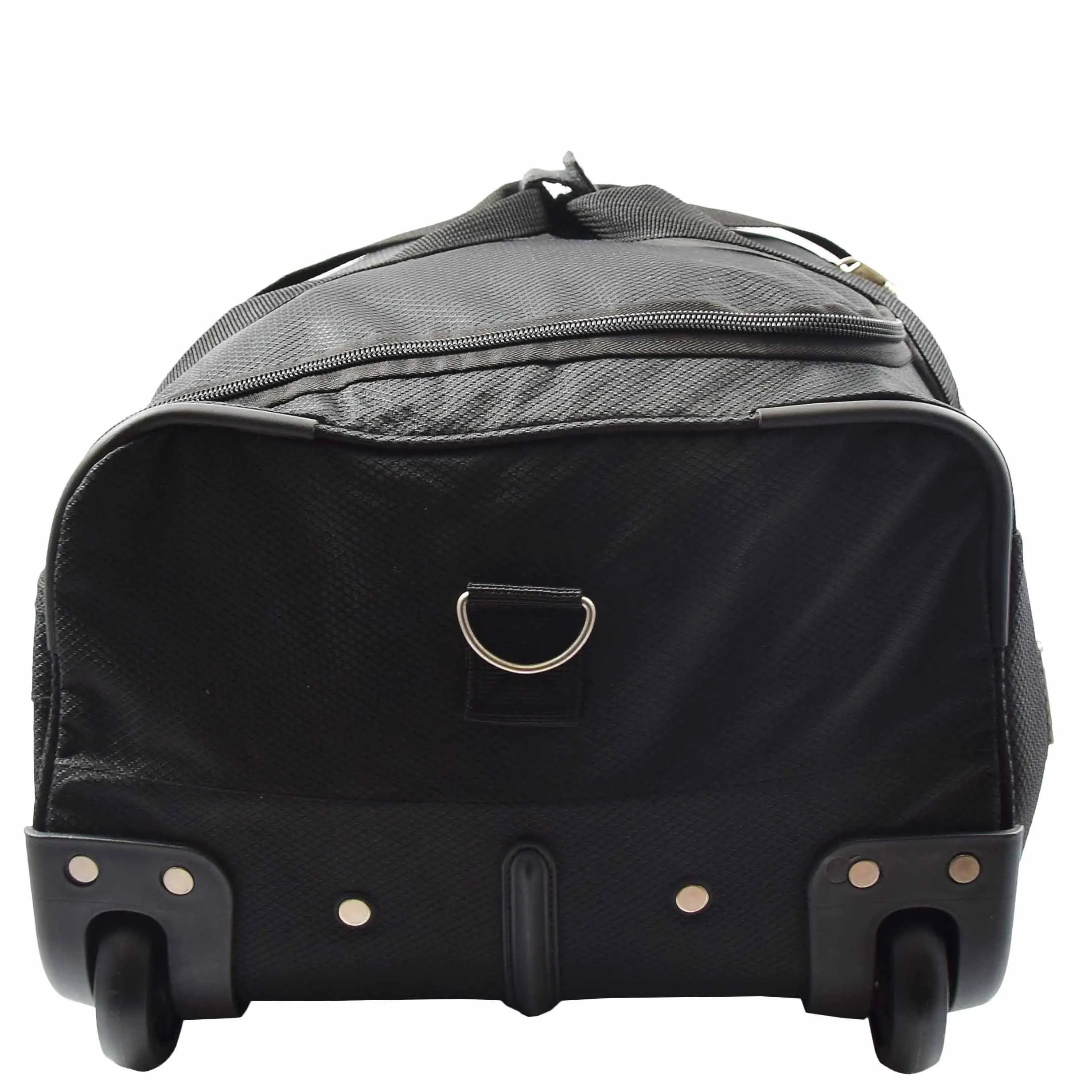 Wheeled Holdall Duffle Mid Size Bag HOL214 Black