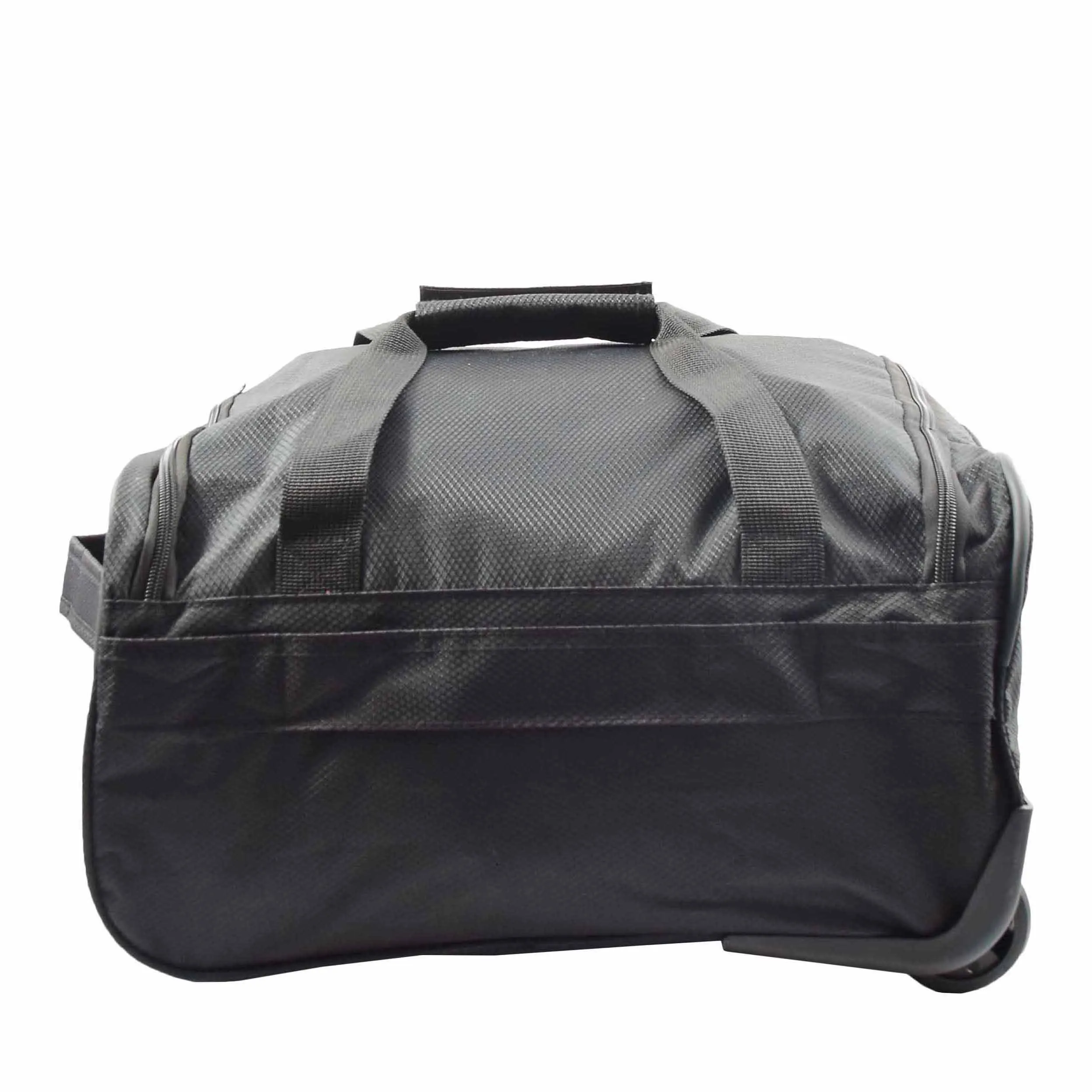 Wheeled Holdall Duffle Mid Size Bag HOL214 Black