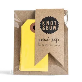 Yellow Party Bag Tags (10 pack)